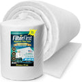 Aquatic Experts Aquarium Filter Floss for Fish Tank Filters - FilterFirst Aquarium Filter Pad - Media Roll for Crystal Clear Water, 3/4" - 1" Thick (18 Inch Wide, 12 Feet Long)