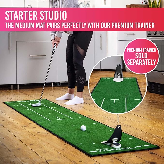 PuttOUT Pro Golf Putting Mat