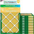 Filterbuy 12x36x1 Air Filter MERV 11 Superior Pet & Allergy Defense, by Filterbuy