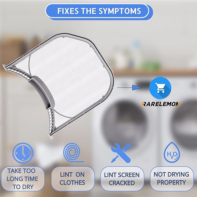 Compatible Lint Filter for LG DLE2601R, DLE2601W, DLE2701V, DLE3050W, DLE3170W Dryer Models