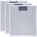 Upgraded W10169961A Range Hood Filter Replacement, Fits Whirlpool, Ikea, Kitchen Aid, Jenn Air, Aluminum Mesh Hood Grease Filter 10.5x12Inch, HR Huare Technology Aluminum Range Hood Vent Filters,3PCS