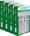 Filterbuy 17.5x27x5 Air Filter MERV 8 (MPR 700) Dust Defense Replacement (4-Pack), Pleated HVAC AC Furnace Filters for Trane Perfect Fit & American Standard (Actual Size: 17.13 x 26.13 x 4.97)