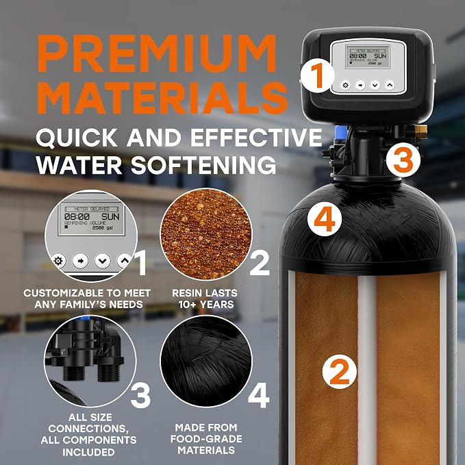 Aquaboon SoftGuard 48, 000 Grain Home Water Softener Systems - Image 6