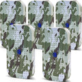 5 Packs Gun Safe Dehumidifier 40 Gram Reusable Indicating Silica Gel Desiccant Canister- Camouflage Rechargeable Humidity Moisture Absorbs for Car Closet Cabinet Storage Box
