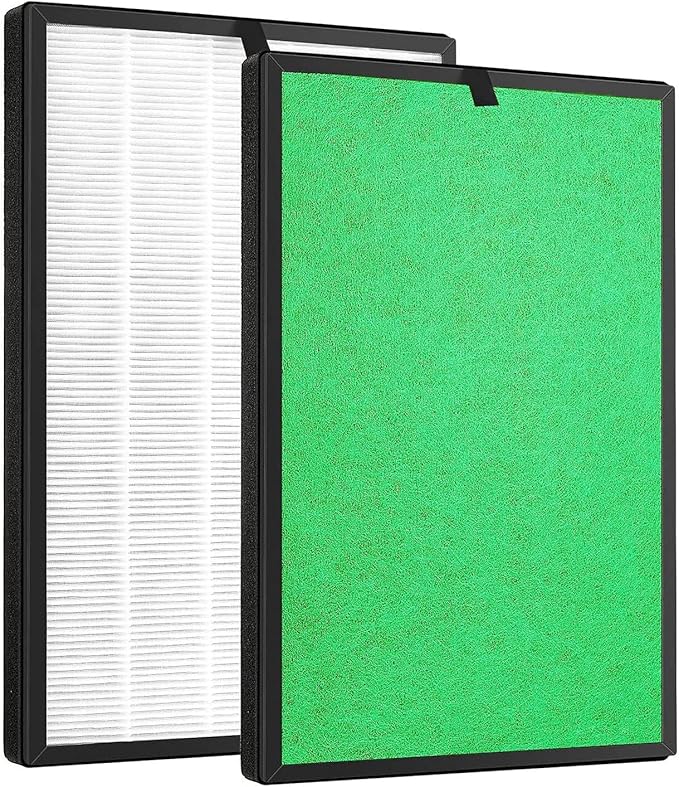 Nispira 3-in-1 True HEPA Filter Replacement Compatible with Airthereal Pure Morning APH260 Air Purifier. 2 Packs