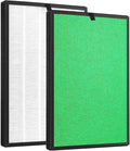 Nispira 3-in-1 True HEPA Filter Replacement Compatible with Airthereal Pure Morning APH260 Air Purifier. 2 Packs