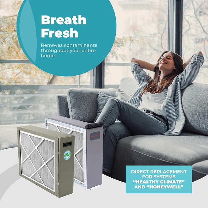 Lennox X6672 Healthy Climate 16x25x5 Furnace Filter, Merv 16 Carbon Clean Home - Image 4
