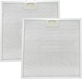 2 Pcs WB02X27207 Range Hood Grease Filter Mesh Fit for GE JVX5300BJ1TS JVX5300DJ1WW JVX5300DJ1BB, Replace 4463981 AP6039217 PS11771771 EAP11771771 (13.75''x13.75'')