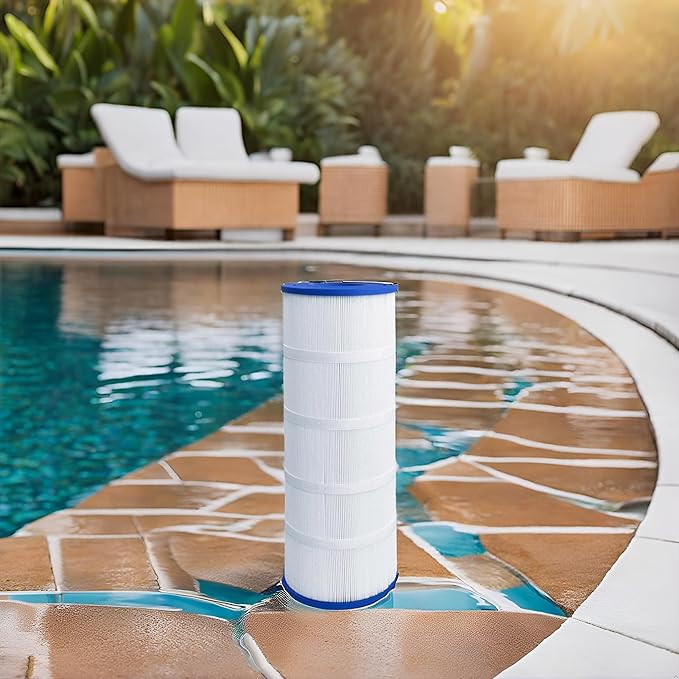 C1200 Pool Filter Cartridge Replaces C1200,C-8412,CX1200RE,FC-1293,PCCF-125,817-0125N 120 sq. ft. Pool Filter, 120 sq.ft Swimming Pool Cartridge Filter, 2 Pack