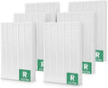 6 Pack HPA300 Filter Replacement Compatible With Honeywell HPA300, HPA200, HPA100, HPA090 Series and HPA5300 Air Purifier, H13 True Replacement,Filter R (HRF-R3 & HRF-R2 & HRF-R1)