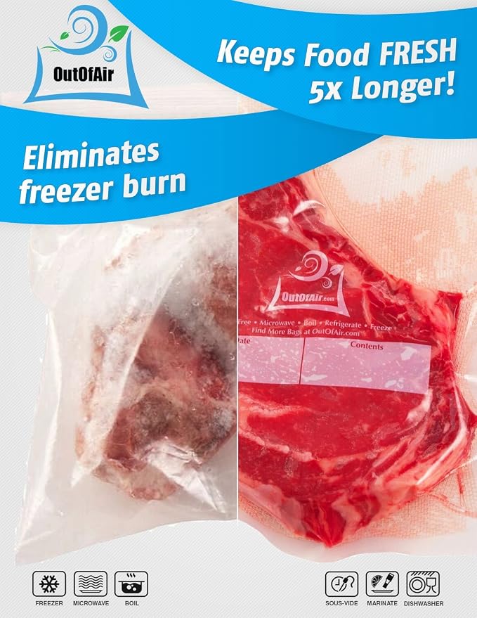 100 Vacuum Sealer Bags: Pint Size by OutOfAir Works - Image 6