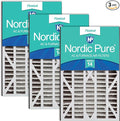 Nordic Pure 16x25x3 MERV 14 Trion Air Bear Cub Replacement 266649-101 Air by NordicPure