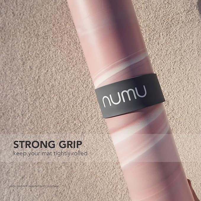 Numu Yoga Mat Strap Slap Band - Easy Snap On to Keep Exercise Mat Tightly Rolled and Secured for Yoga Mat Storage and Travel-FlexoryFit