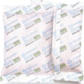 10Pcs 500 Gram Rechargeable Desiccant Packs, Indicating (Orange to Dark Green) Silica Packets, Gun Safe Dehumidifier, Silica Gel Packets for Storage, Desiccant Moisture Absorbers