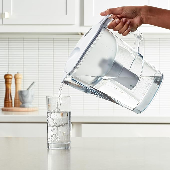 Amazon Basics Replacement Water Filters for Water Pitchers, BPA-Free, WQA & NSF Certified, Compatible with Brita Water Pitchers & Drinking Water Filter Systems, 1 Year Filter Supply, 36-Pack