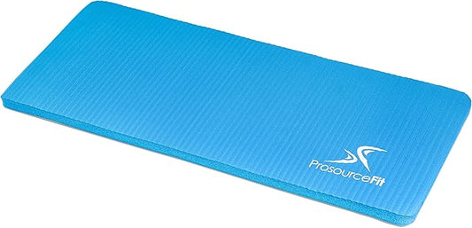 ProsourceFit Extra Thick Yoga Knee Pad and Elbow Cushion 15mm (5/8”) Fits Standard Mats for Pain Free Joints in Yoga, Pilates, Floor Workouts-FlexoryFit