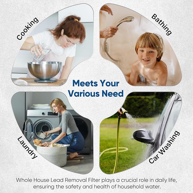 PUREPLUS 20" x 4.5" Whole House Activated Carbon Water Filter, Enhanced Lead - Image 7