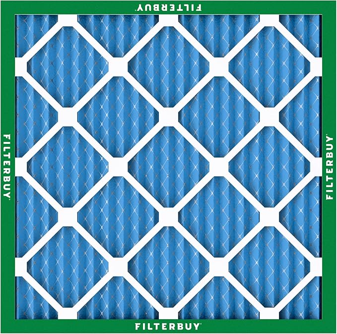 Filterbuy 17x17x1 Air Filter MERV 13 (MPR 1900) Health Defense Replacement (3-Pack), Electrostatic Pleated HVAC AC Furnace Filters, Made in USA (Actual Size: 17.00 x 17.00 x 0.75)