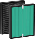 2 Pack Upgraded Airmega 150 Filter Replacement Compatible with Coway Airmega 150 (AP-1019C) & Airmega 160 Air Purifiers, True HEPA and Enhanced Activated Carbon Filter, AP-1019C-FP (Enhanced 150)
