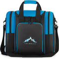 Himal Bowling Ball Bag for Single Sphere - Bowling Ball Tote Bowler's Bag with Padded Sphere Holder - Fits Bowler's Shoes Up to Mens Size 14