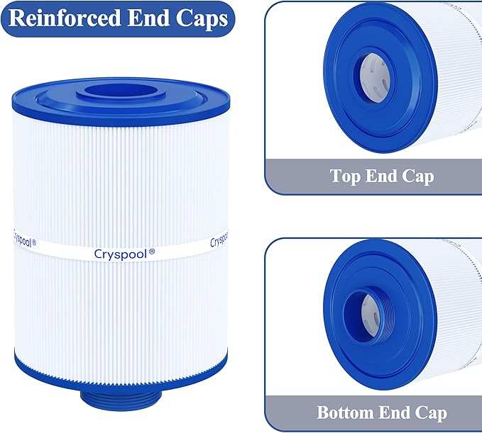 Cryspool® PAS28 Filter Compatible with PAS28, PAS28-F2L, PAS28-F2L-B12, X29-PAS28-F2L, 06-0052-12, 06-0055-12, FC-0309, FC-0312, SD-01330, Spa Filter Cartridge, 2 Pack