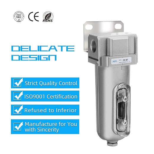 NANPU Industrial Grade Heavy Duty Compressed Air Desiccant Dryer, in Line Filter - Image 6