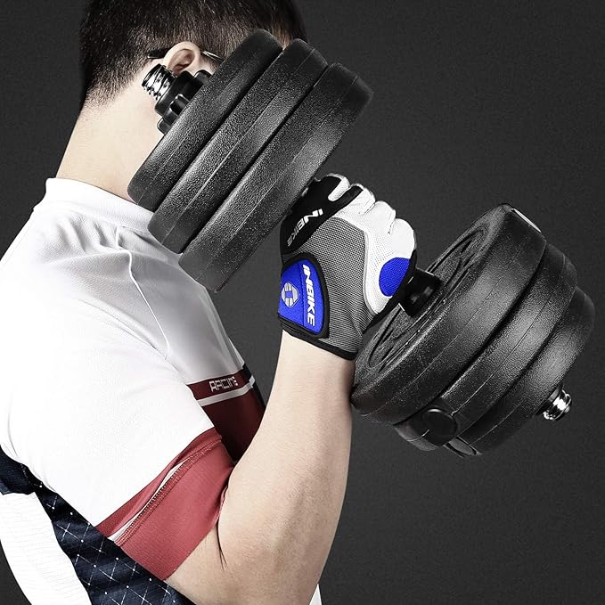 INBIKE 5mm Padded Half Finger Bike Bicycle Cycling Gloves-FlexoryFit