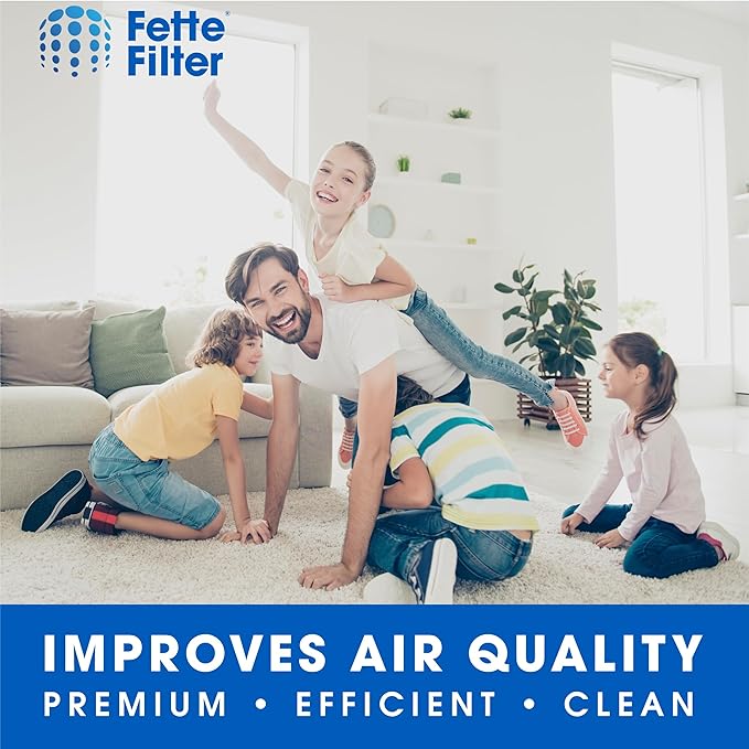 True HEPA Replacement Filter, Compatible with Medify MA Air Purifier 40 Series, 3-stage Pre-filter, H13 True HEPA and Activated Carbon Filter