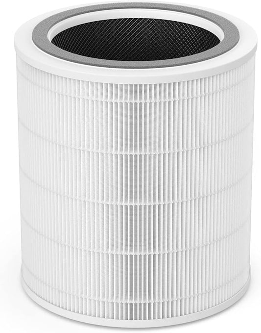 Replacement Filter Compatible with LEVOIT Air Purifier Model Core 400S, Core 400s-RF, Core 400, Genuine H13 5 Layers 3 in 1 Filter | White