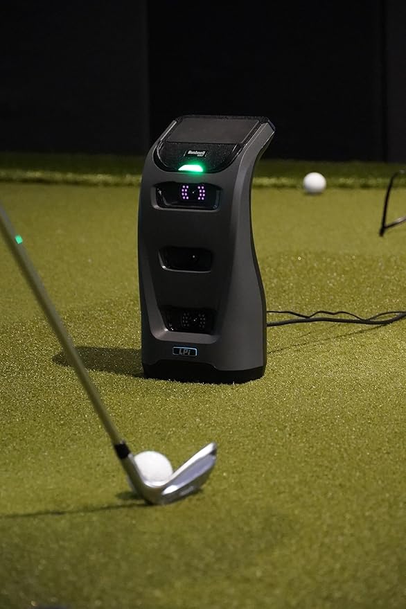 Bushnell LPi Launch Pro Indoor Golf Launch Monitor – Tour-Level Ball & Club Data Accuracy for Home Simulators