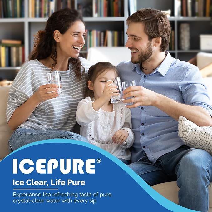 ICEPURE 5231JA2002A Refrigerator Water Filter, Compatible - Image 8