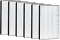 Nispira F2 A2 True HEPA Filter Replacement for Filtrete Room Air Purifier FAP-C02WA-G2, FAP-C03BA-G2, FAP-T03BA-G2, FAP-SCO2W, FAP-SC02N, 6 Packs