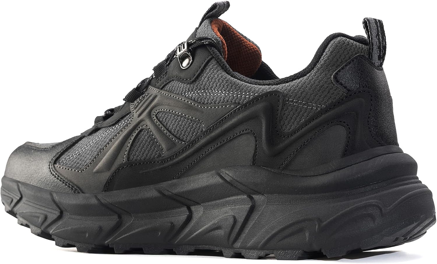 EARLDE Men's Waterproof Hiking Shoes | Trekking Outdoor Sneaker | Lightweight Non-Slip Soles