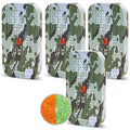 40 Gram Gun Safe Dehumidifier Camouflage, Rechargeable Desiccant Canister Dehumidifier Bags, Reusable Silica Gel Packets Moisture Absorbers for Car, Bathroom, Basement [4PACK]