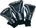 Team Golf NFL Numbered 1, 3, & X, Fits Oversized Drivers, Utility, Rescue & Fairway Clubs, Velour Lined for Extra Club Protection