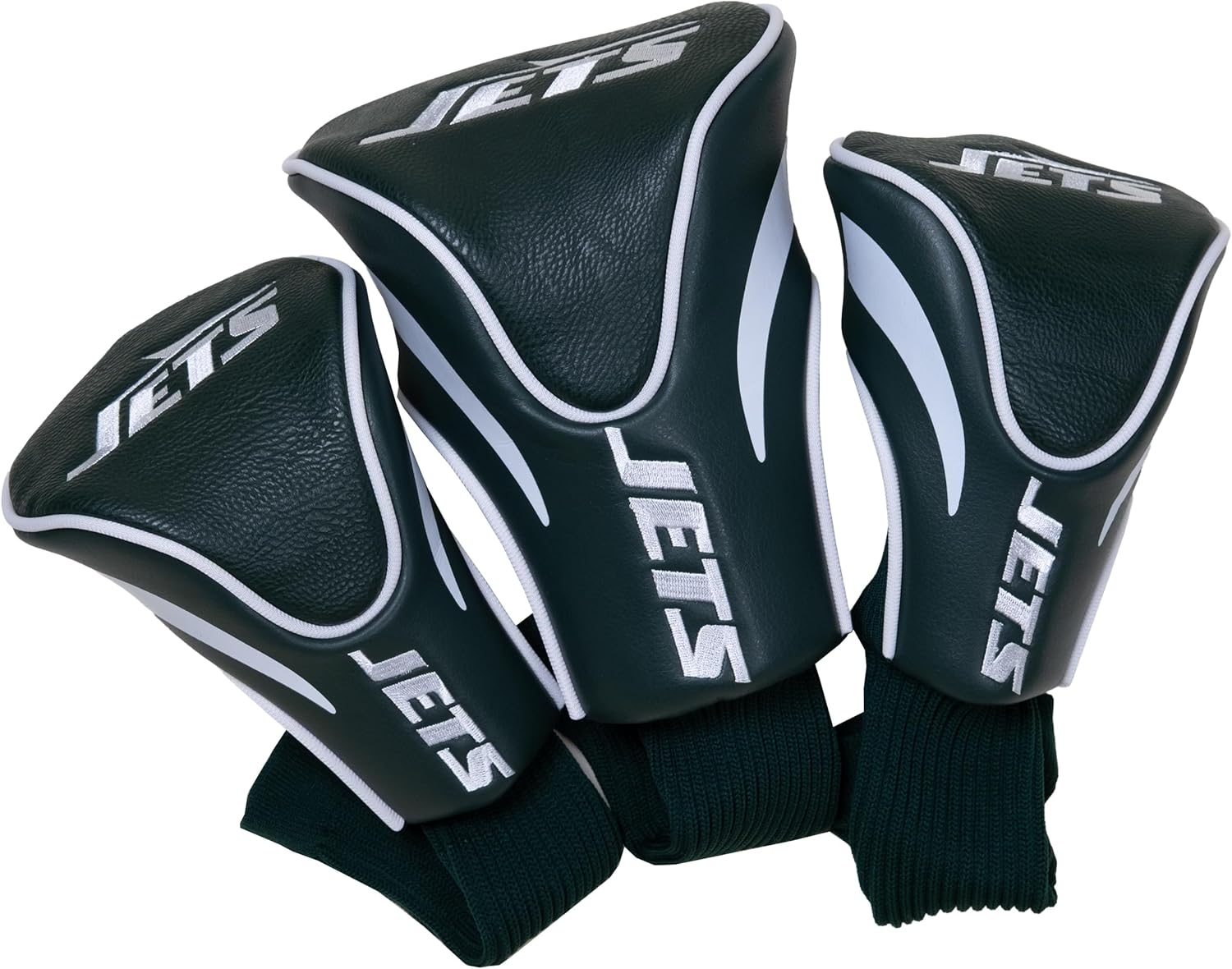 Team Golf NFL Numbered 1, 3, & X, Fits Oversized Drivers, Utility, Rescue & Fairway Clubs, Velour Lined for Extra Club Protection