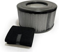 Nispira 20500 High Efficiency True HEPA Filter Replacement Carbon Pre Filter for Honeywell Air Purifier 10500 (EV-10) 17000 17000-S 17005 1 Pack