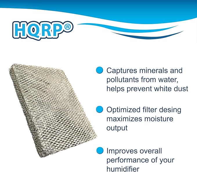 HQRP Water Filter Compatible with Trane/American Standard BAYPAD02A1310A; HUMD300A / HUMD500A / THUMD300ABA00B / THUMD500APA00B Humidifiers 10"x13"