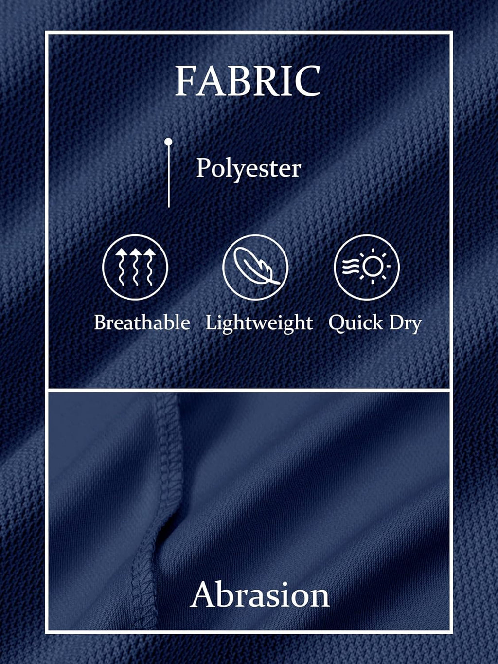 TACVASEN Mens Golf Shirt Dry Fit Mens Polo Shirts Short Sleeve Performance Golf Polos for Men with Collar Work Shirts