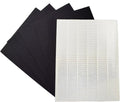 HQRP True HEPA + 4 Carbon Filter Set compatible with Electrolux EL480A EL490A EL491A Oxygen3 PlasmaWave, part EL017 Replacement