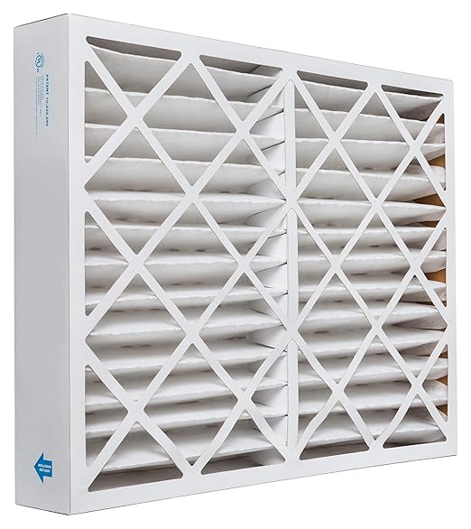 Aerostar 20x25x4 MERV 8 - 6 Count - High Efficiency Pleated HVAC, Furnace & Air Conditioner Filters - Removes Dust, Lint, Mold & Allergy-Causing Pollen