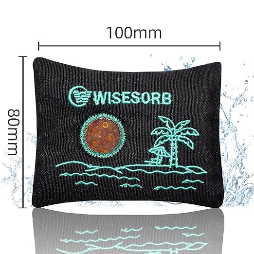 40 Gram Gun Safe Dehumidifier Camouflage, Rechargeable Desiccant Canister Dehumidifier Bags, Reusable Silica Gel Packets Moisture Absorbers for Car, Bathroom, Basement [10 Pack]