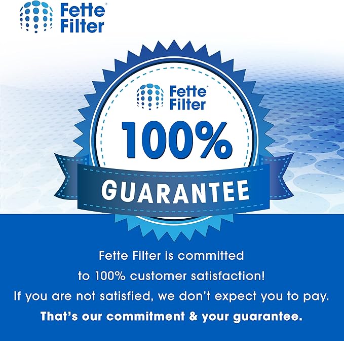Fette Filter - Air Purifier True HEPA Replacement Filter Compatible with OSIMO A2 Air Purifier with High-Efficiency Activated Carbon Filter - Pack of 3