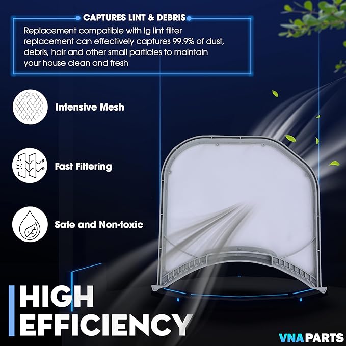 DLGX3551V DLGX3551W DLGX3901W DLG2602W DLG3461W DLG3601W DLG3401W DLG3501W DLG3181W Dryer Lint Filter Screen Trap Replaces For LG DLGX3876W DLGX3251W DLGX3571V DLGX3471W DLGX3471V DLG3171W DLG3051W