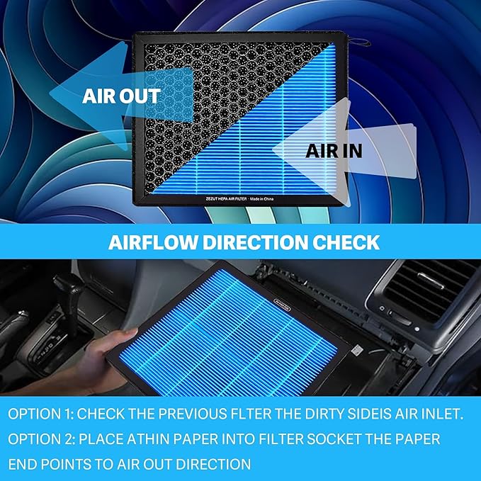 Cabin Air Filter - Fits 2020-2025 Hyundai Palisade | Honeycomb Structure, Durable with Activated Carbon Beads (1 Pack)
