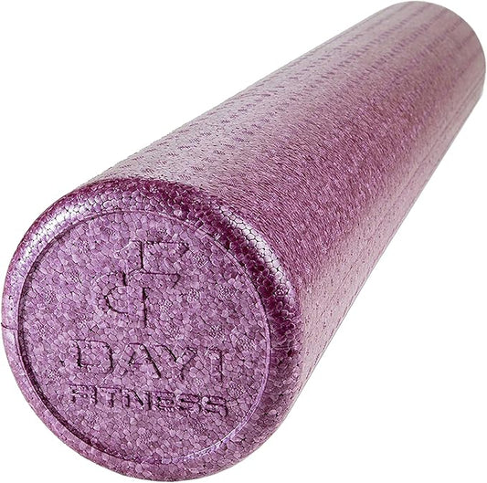 High-Density Round Foam Rollers - 4 Size and 8 Color Options - Massage Rollers for Stretching, Deep Tissue and Myofascial Release-FlexoryFit