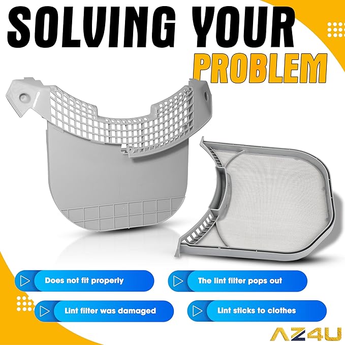 Dryer Lint Filter Screen And Lint Trap Cover Housing Replaces - Image 3