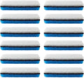PET STANDARD Premium Water Filter Compatible with NPET® WF020 Water Fountain. Rectangular-Shaped, Washable Pet Fountain Filters with Triple Filtration System, Pack of 12