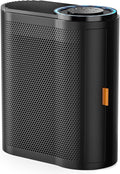 AROEVE Air Purifiers for Home Bedroom, Covers Up to 1095 ft², 3-in-1 Filter Sleep Mode, Air Quality Indicator Ring, Remove Dust Smoke Odor Pollen Allergies Pet Hair for Dorm Room, Office, MK04, Black