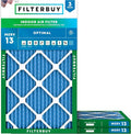 Filterbuy 14x36x1 Air Filter MERV 13 Optimal Smoke & Allergy Defense, by Filterbuy
